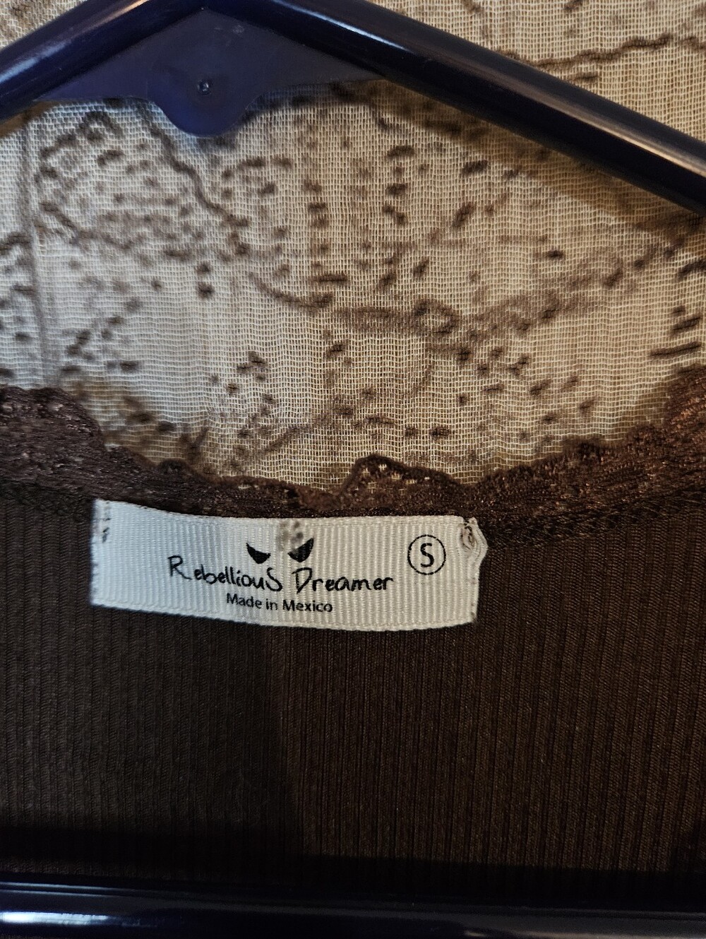 Brown Small Top - Picture 2 of 2